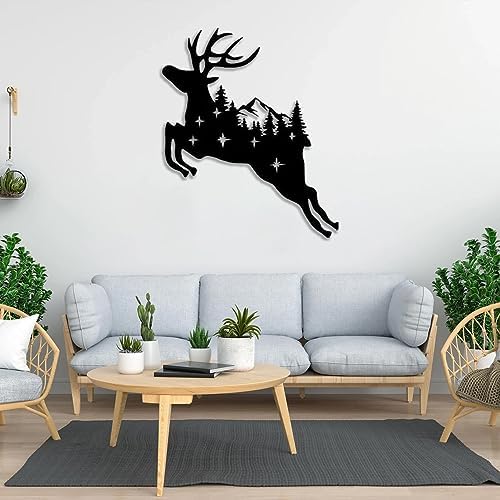 Fayholy Deer Metal Wall Decor 157x268 Inch