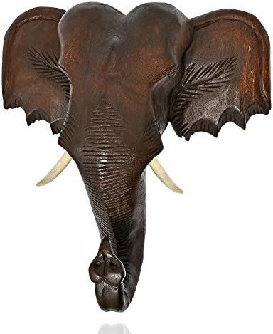 AeraVida Thai Elephant Head Wall Sculpture