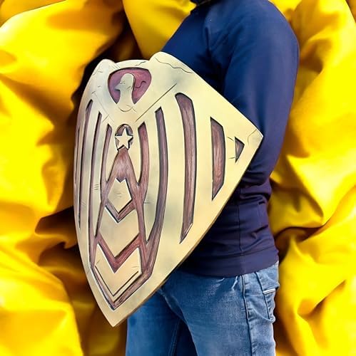 Premium Gold Alloy Star Eagle Shield Wall Art