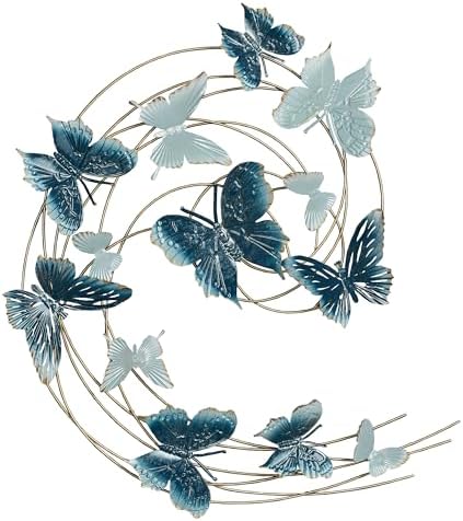 Touch of Class Butterfly Journey Blue Wall Art Sculpture 1