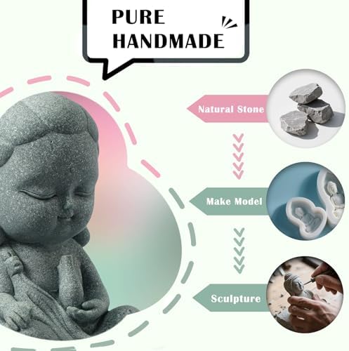 Fengshui Caishen Small Guan Yin Statue - Handmade