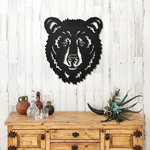 Hokfirm Metal Bear Head Wall Decorations