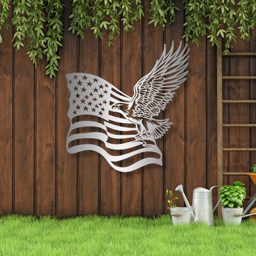 Patriotic Eagle Wall Art Boho Style Decor