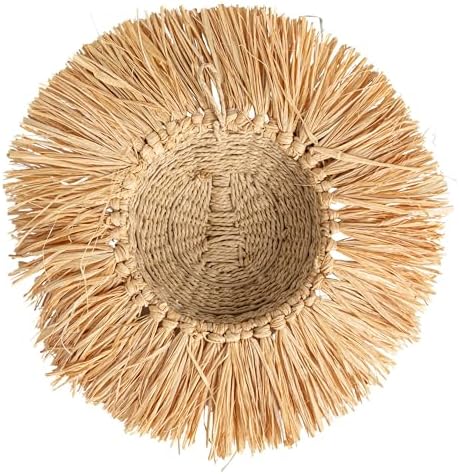 Savannah King Raffia Lion Wall Art Natural