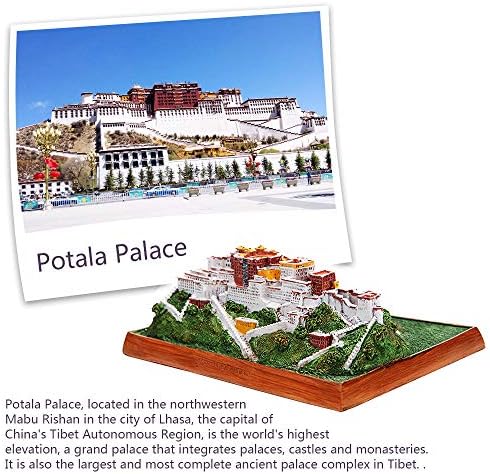 Potala Palace Resin Statue for Home Desk Decoration