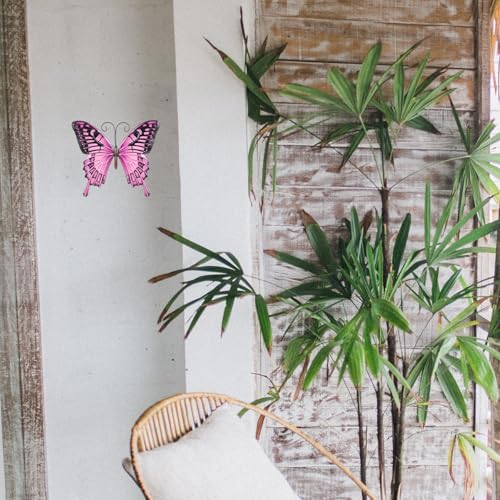 Amosfun Metal Butterfly Wall Decor 85x98 Inch