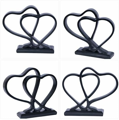 Romantic Heart Sculpture for Home Decor