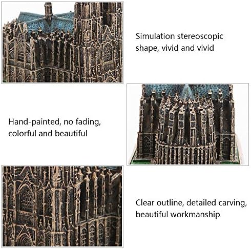 Cologne Cathedral Resin Statue Miniature Home Decor