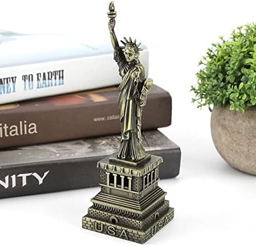 Jwthee Statue of Liberty 59 Inches Metal Model Decor