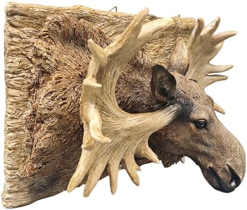 NUOYI PIEIN Moose Head Wall Decor 126 Inch Statue