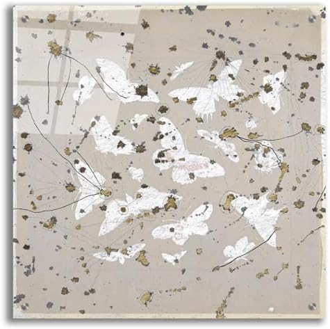 19th Century Butterfly Constellations Wall Art 24x24