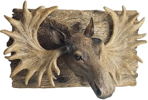 NUOYI PIEIN Moose Head Wall Decor 126 Inch Statue