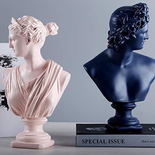 Ancient Greece Resin David Venus Head Statue Home Decor