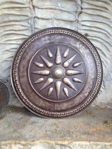 SPRIZE Metal Greek Shield Wall Decor