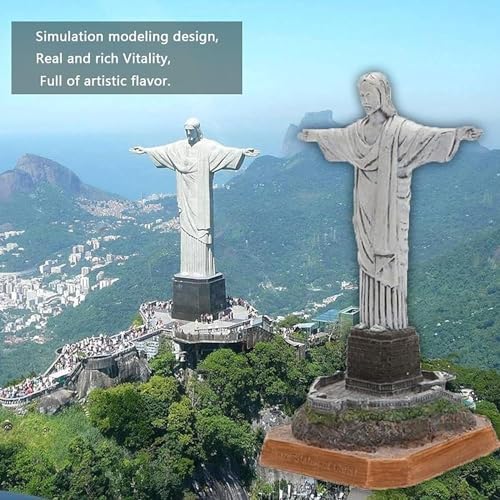 GeRRiT Christ the Redeemer Resin Statue Ornament