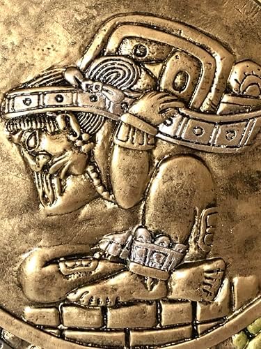 Mayan Calendar Wall Decor with Antique Bronze Finish
