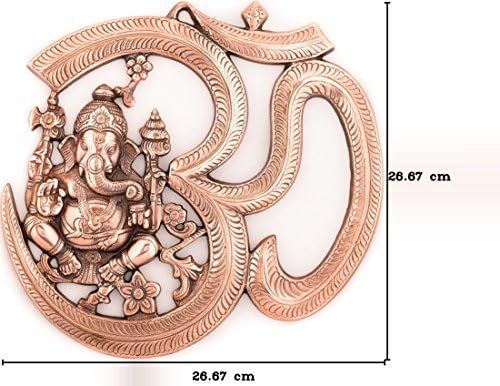 eCraftIndia Lord Ganesha Wall Hanging with Om