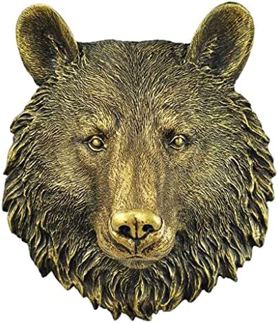 MagiDeal Wall Mounted Bear Sculpture Rustic Farmhouse Decor