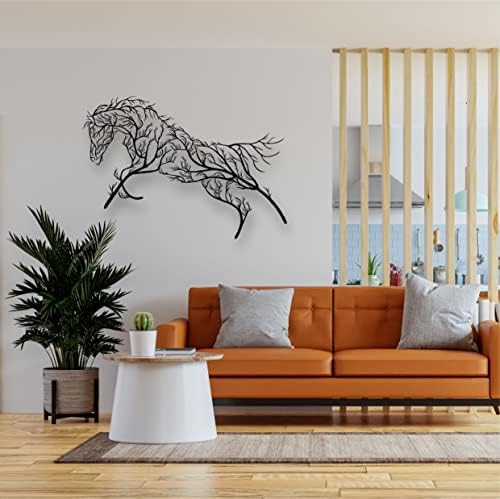 DEKADRON Metal Horse Wall Art Decor