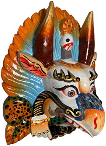 Himalayan Craft Garuda Wall Sculpture Mask