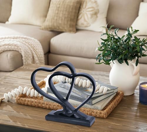 Romantic Heart Sculpture for Home Decor