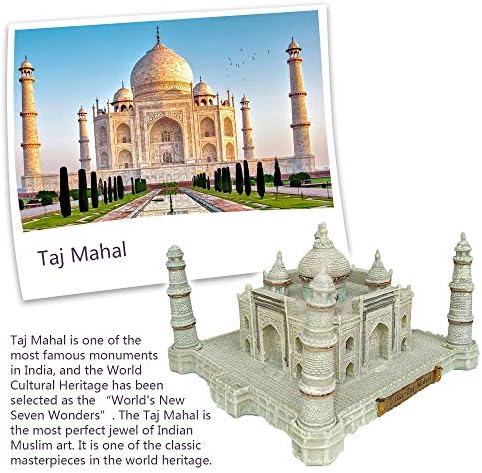 Taj Mahal Miniature Resin Statue Home Decor