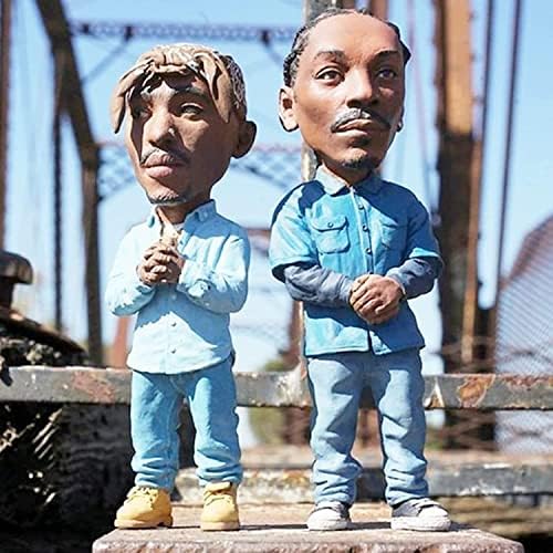Hip Hop Resin Sculptures - 5PCS Rap Star Decor