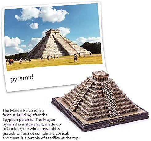 Miniature Pyramid Model Statue Resin Home Decor