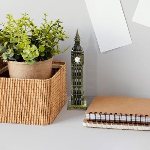 Gatuida Big Statue Metal Building Model London Table Decor