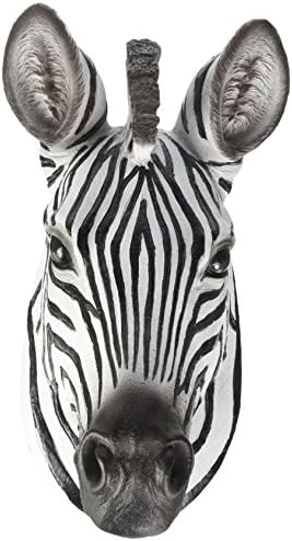 World Of Wonders African Zebra Wall Statue Mini-Bust 925 in