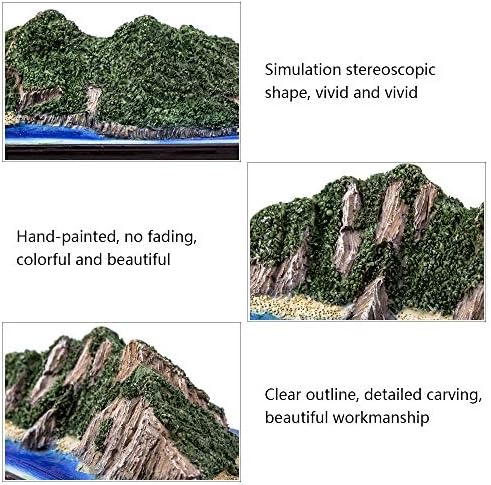 ZHHID Architectural Models Sculptures Home Decor Statues Resin