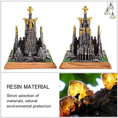 Sagrada Familia Resin Statue Home Decor Accent