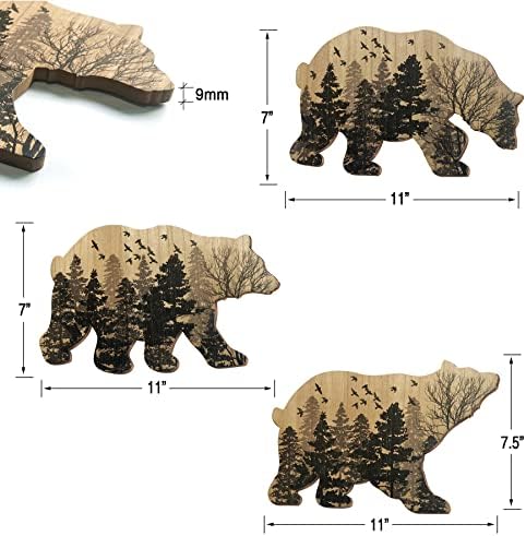 WAIU Trio Wildlife Wall Hanging Decor Set
