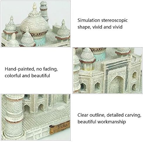 Taj Mahal Miniature Resin Statue Home Decor