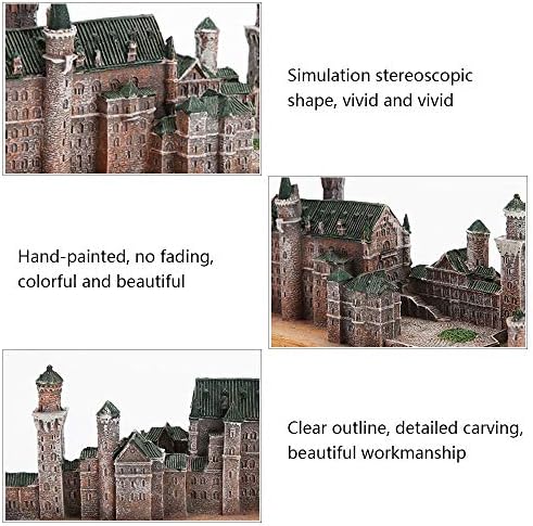 New Swan Stone Castle Building Model Statue
