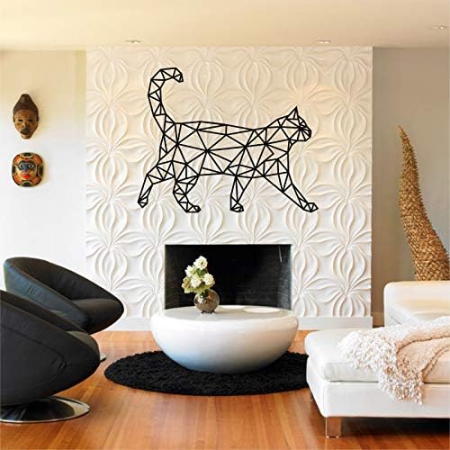 DEKADRON Metal Wall Art Cat Silhouette Decor