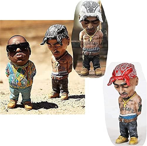 Legend Commemorative Rap Star Resin Statues 5PCS