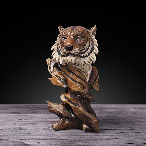 FUNSXBUG 108 Inch Resin Tiger Statue Collectible Decoration