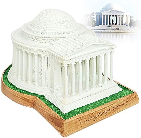 Thomas Jefferson Memorial Resin Statue for Home Decor