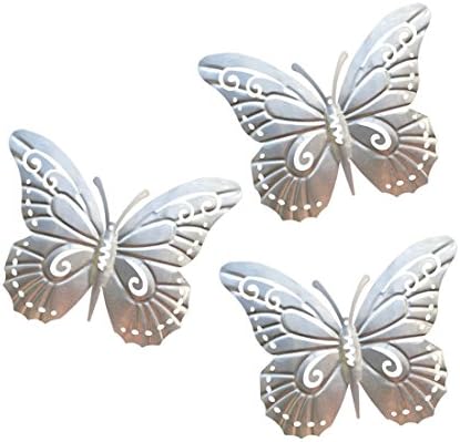 Superdream 3D Metal Butterfly Wall Art Trio