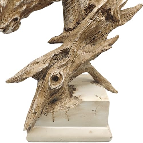 Rustic Horse Head Statue 16 Inch Home Decor