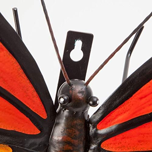 Bits and Pieces Metal Monarch Butterfly Wall Art Sculpture