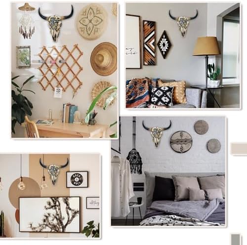 Alikiki Steampunk Bull Skull Wall Decor