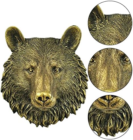 Animal Head Wall Decor Resin Lion Bear Wall Sculptures