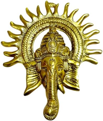 Sawcart Ganesh Wall Hanging Decor for Home Office