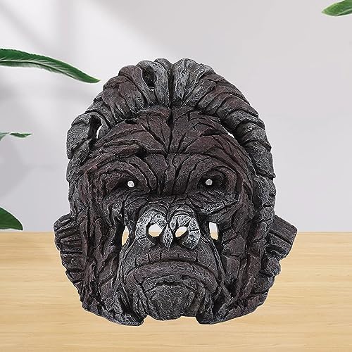 Gorilla Head Sculpture 63in Modern Home Decor Statue