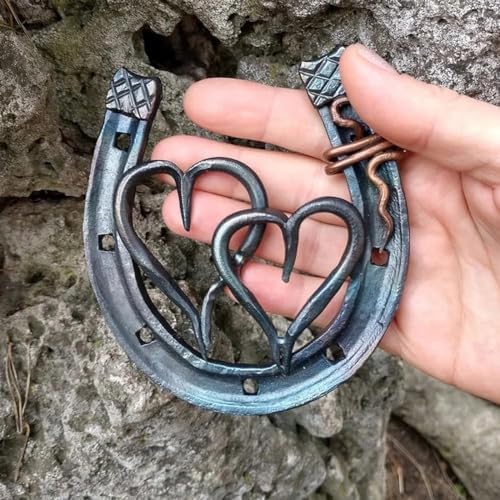 Nuhikap Rustic Lucky Horseshoe Wall Decor 1 PCS