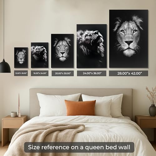 Majestic Lion Wall Art Decor