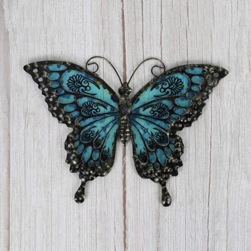 Lifey Metal Butterfly Wall Decor 12 Inch Hanging Sculpture