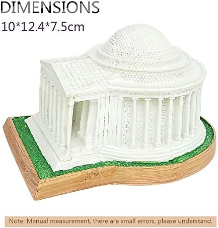 Thomas Jefferson Memorial Resin Statue for Home Decor